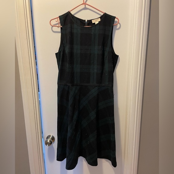 Loft Plaid Dress- Size 10 - Picture 1 of 3